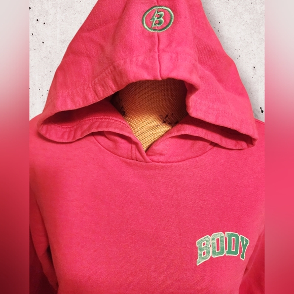 Pink and Green Body Hoodie By Tracy Raven. Size XL - Picture 10 of 13